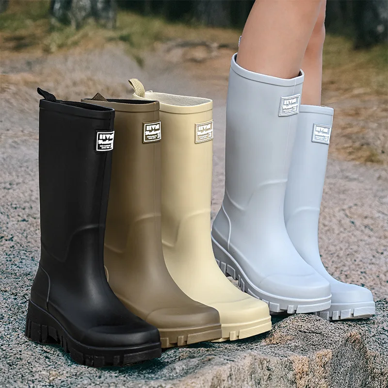 Women'S Fashion Rain Boots - Botas de chuva da moda para