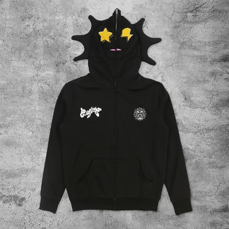 Women'S Fashion Zip Up Hoodies - Feminino masculino y2k moda hoodie carta