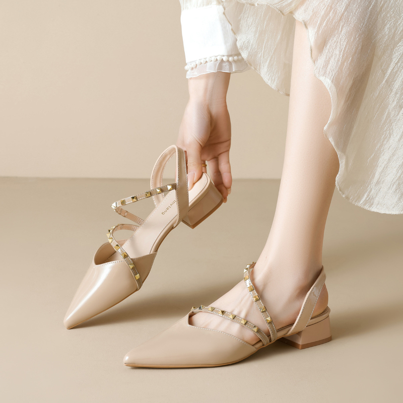 Women Fashion Simple - Sapatilhas Femininas Casuais de Salto Baixo