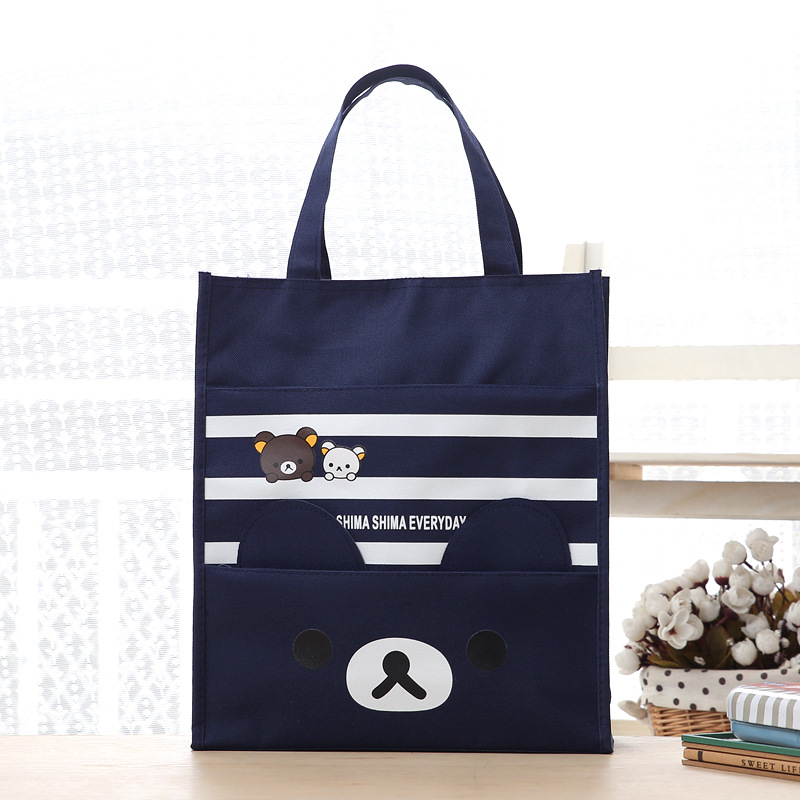 Canvas Tote Bag - Bolsa térmica portátil à prova d'água,