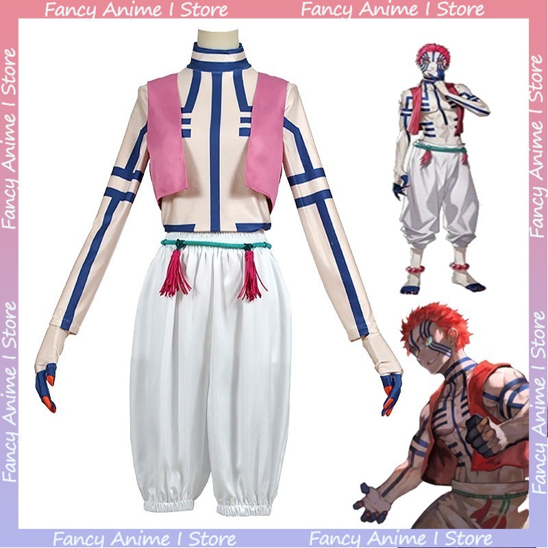 Women Fashion Vest - Fantasia de Cosplay Akaza de Anime,