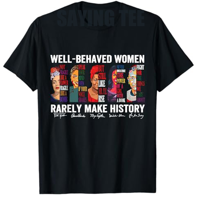 Women Fashion History - Bem comportar as mulheres raramente fazem