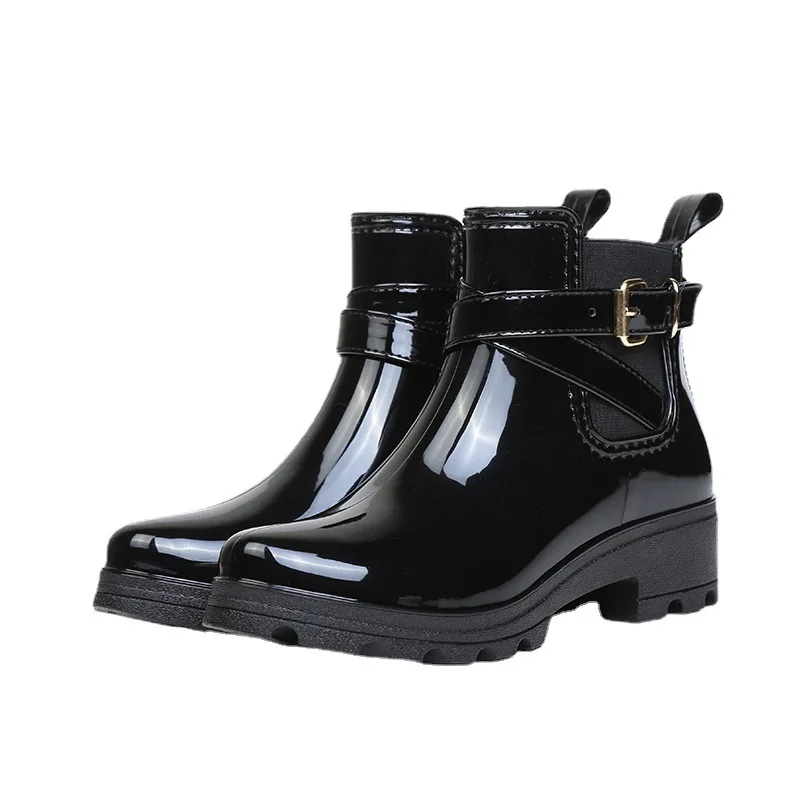 Women'S Fashion Rain Boots - Sapatos femininos moda à prova dwaterproof