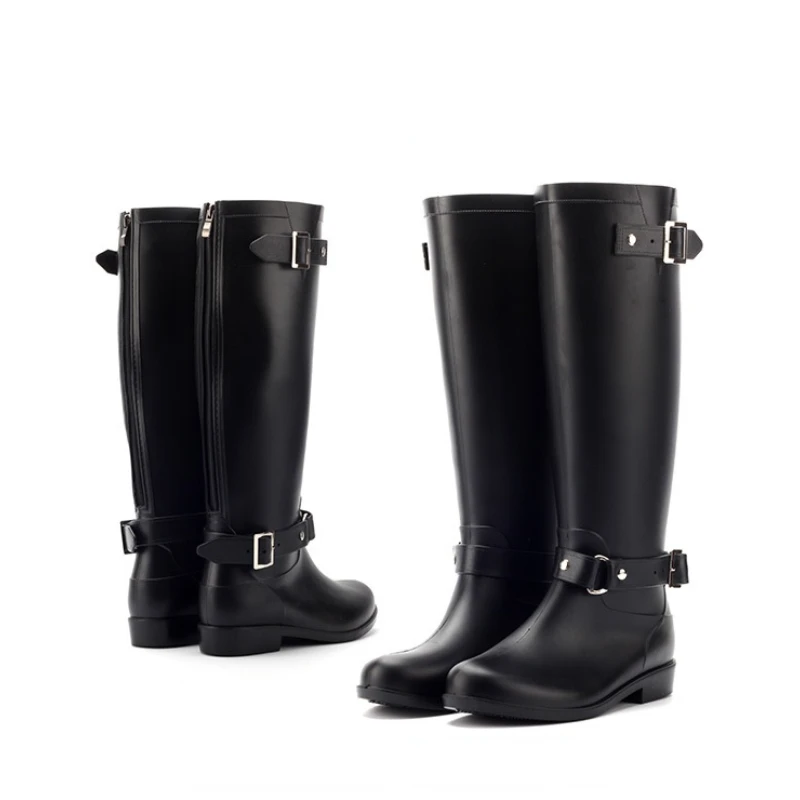 Women'S Fashion Rain Boots - Botas de borracha para mulheres à
