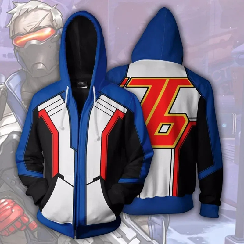 Women'S Fashion Sweatshirts - Nene 2025 anime jogo overwatch genji