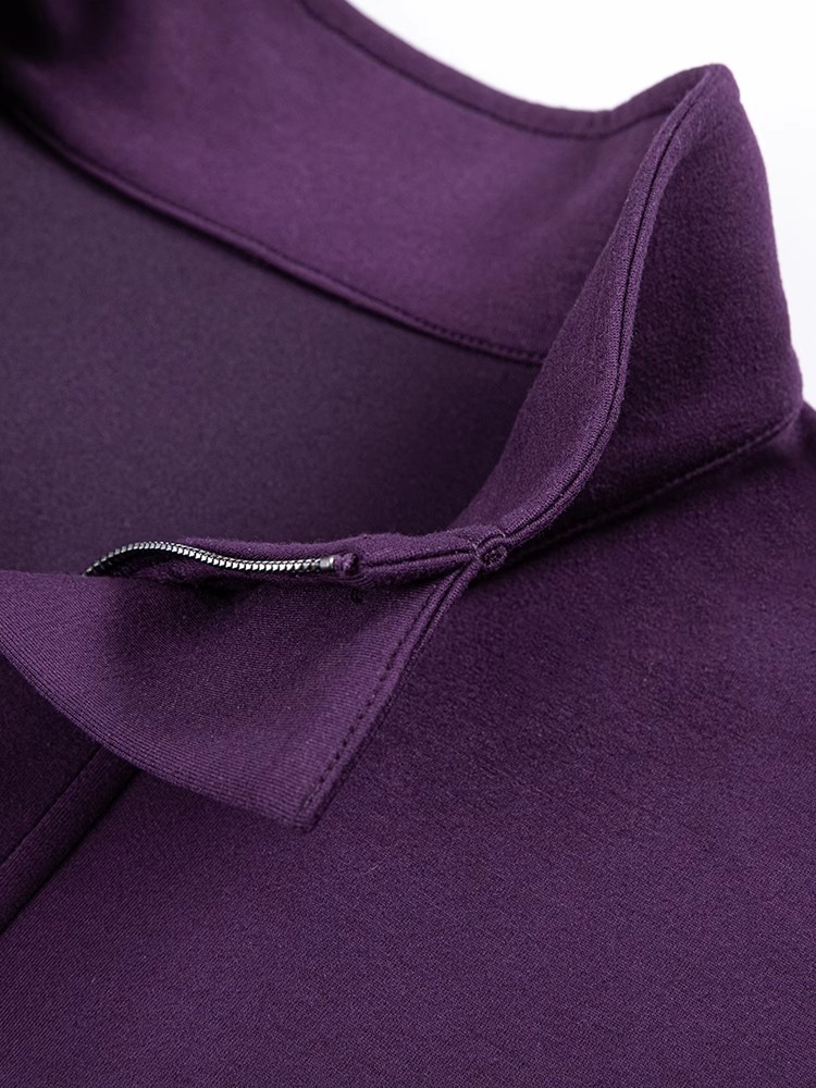 Moletom feminino de malha meio - Women'S Fashion Quarter Zip avaliação e preço