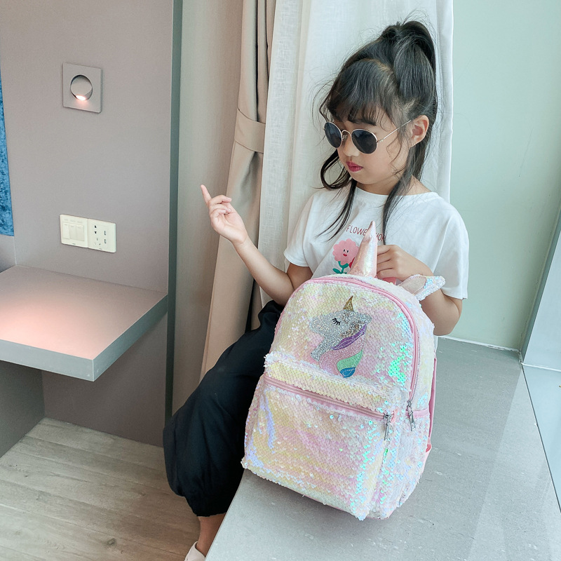 Mochila de Unicórnio com Lante - Women'S Fashion Backpack avaliação e preço