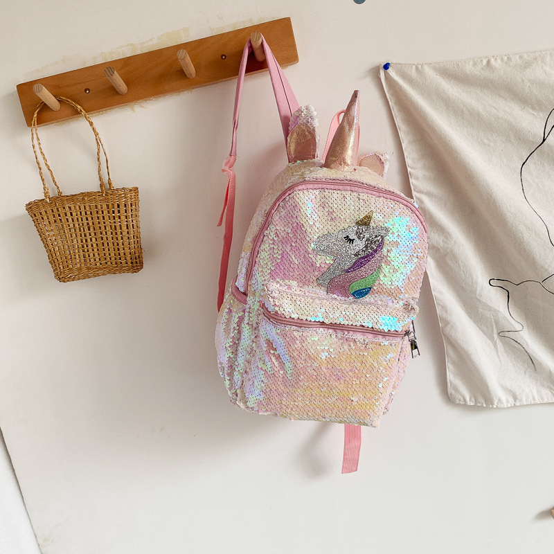 Mochila de Unicórnio com Lante - Women'S Fashion Backpack avaliação e preço