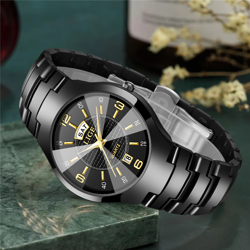 LIGE Moda Elegante Relógio de  - Women Fashion Simple avaliação e preço