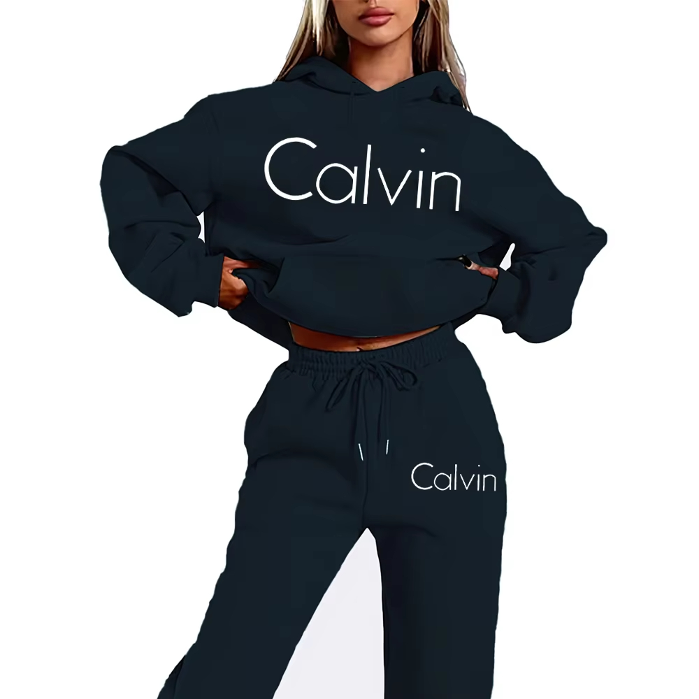 Conjunto de Agasalho Unissex c - Women'S Fashion Sweatshirts avaliação e preço