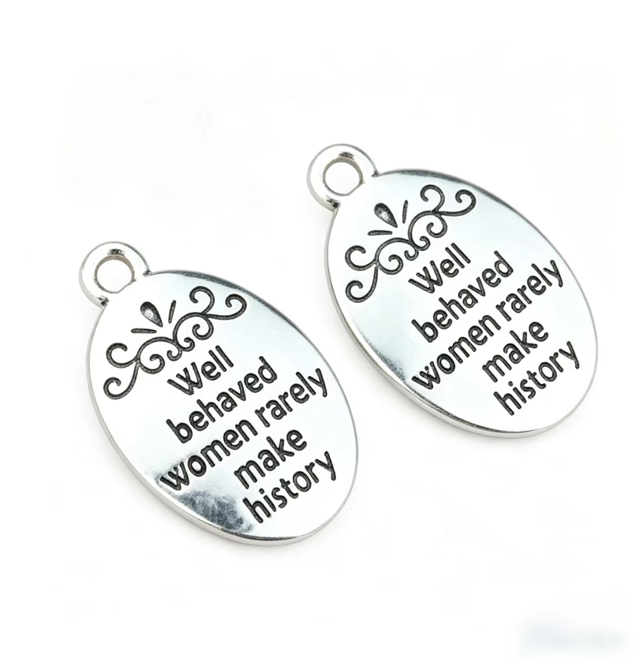 10 pçs/lote oval antigo banhad - Women Fashion History avaliação e preço
