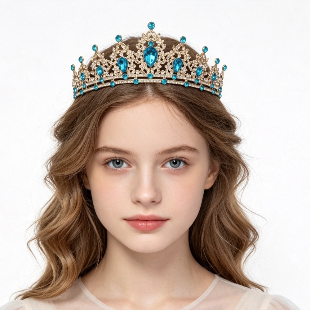 Coroa de Princesa Luxuosa para - Women Queen Fashion avaliação e preço