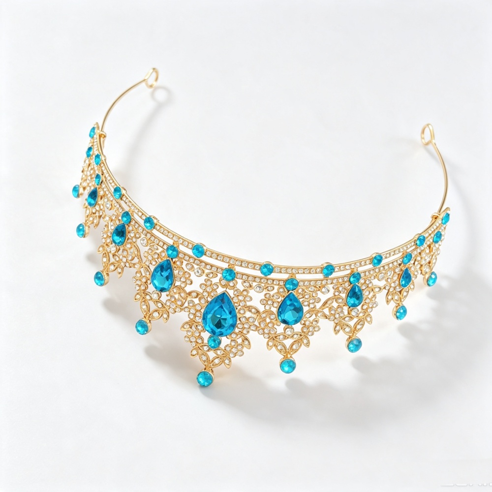 Coroa de Princesa Luxuosa para - Women Queen Fashion avaliação e preço