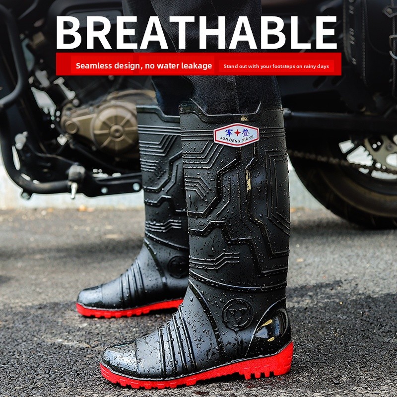 Botas de Chuva Militares Uniss - Women'S Fashion Rain Boots avaliação e preço