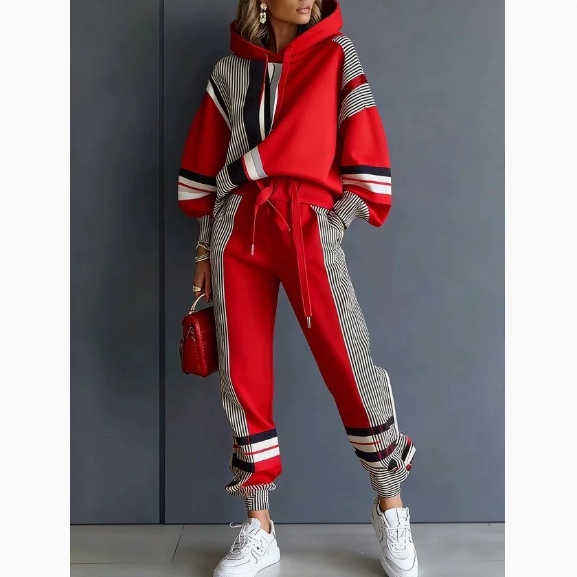 Conjunto de Calças e Moletom d - Women'S Fashion Sweatshirts avaliação e preço