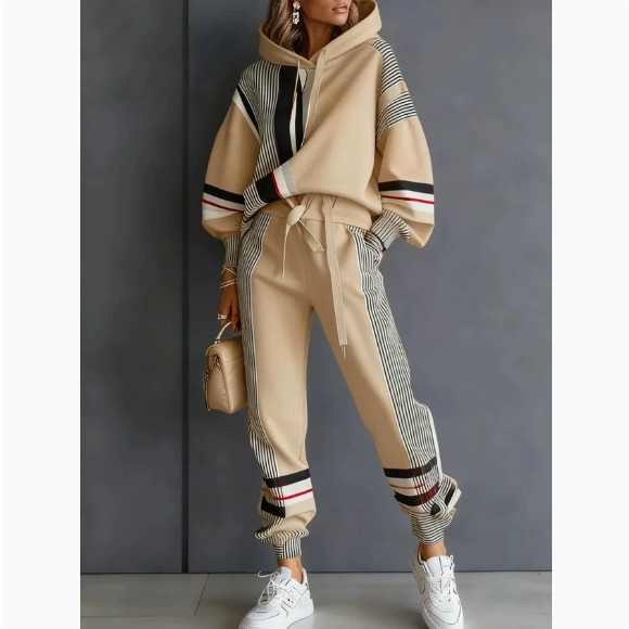 Conjunto de Calças e Moletom d - Women'S Fashion Sweatshirts avaliação e preço