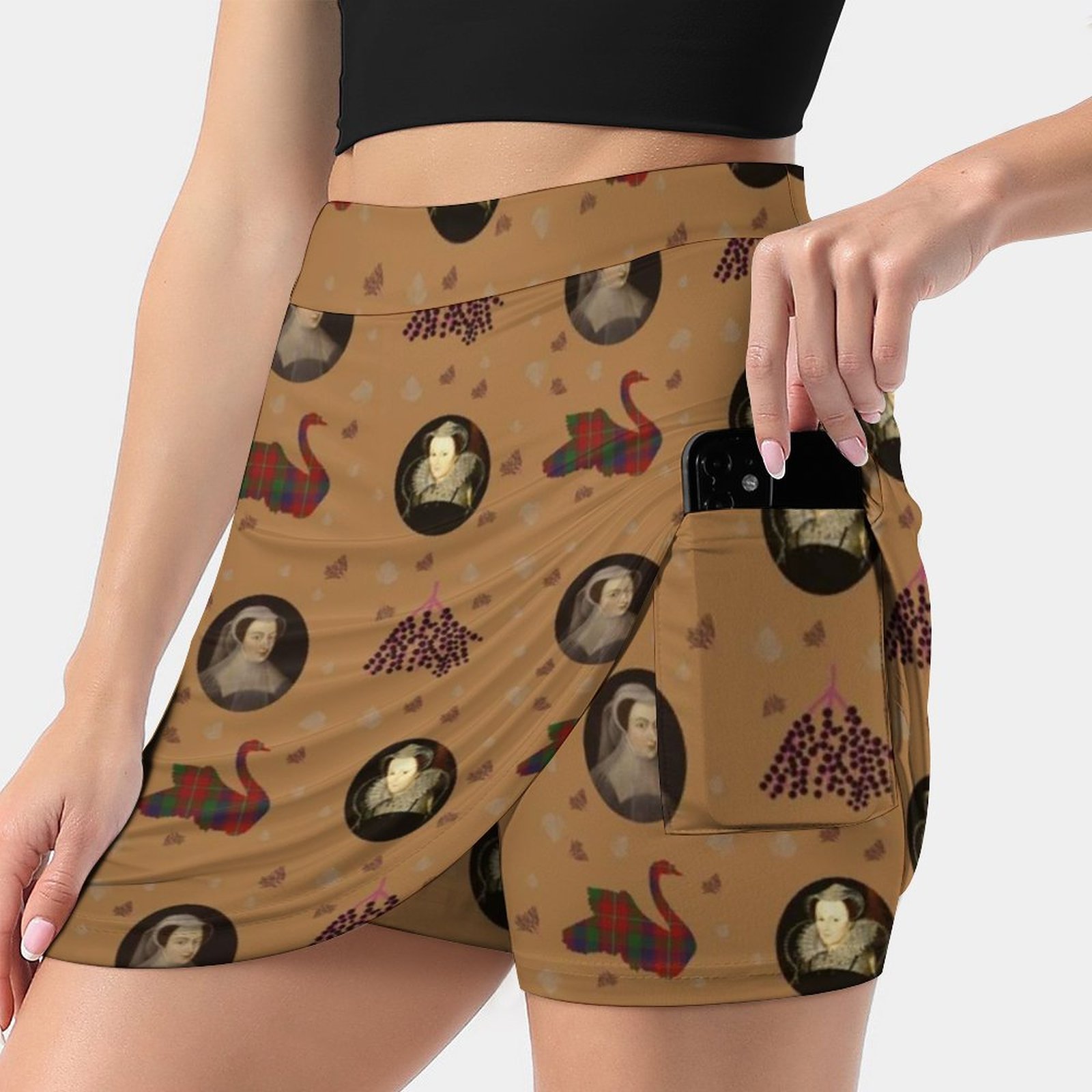 Mary rainha de escocês saia fe - Women Fashion History avaliação e preço