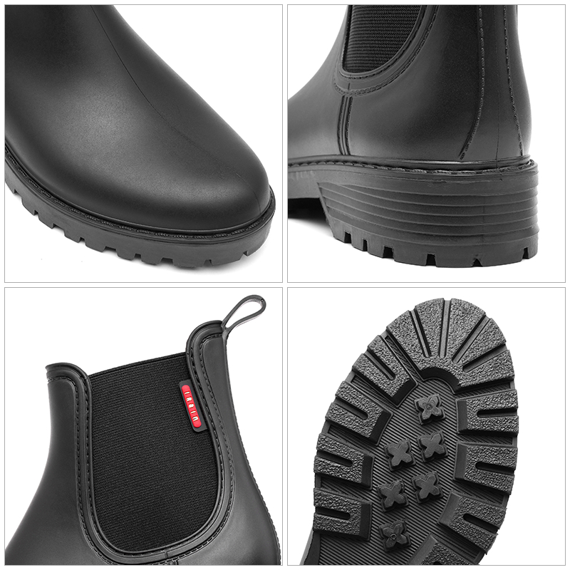 Botas de Chuva Curtas Feminina - Women'S Fashion Rain Boots avaliação e preço