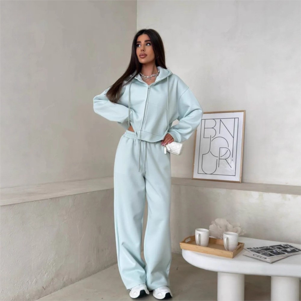 Conjunto Esportivo Feminino co - Women'S Fashion Sweatshirts avaliação e preço