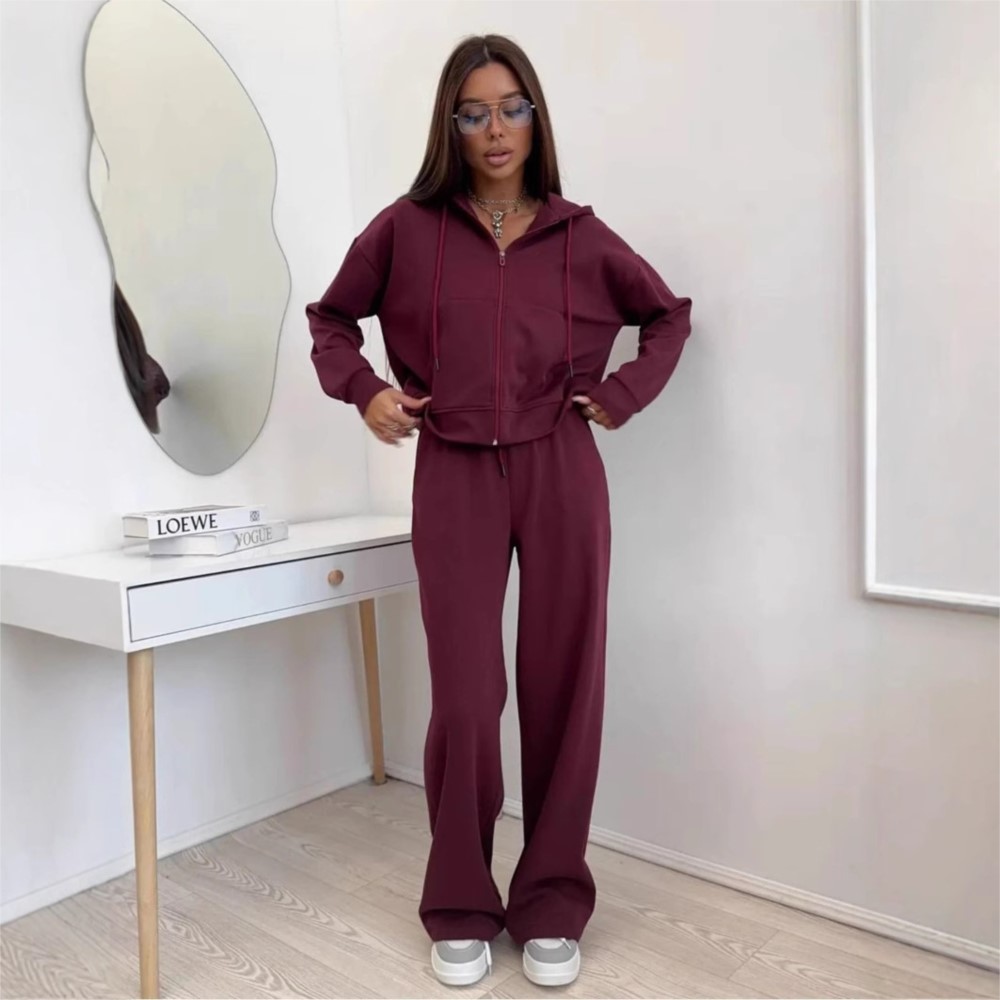 Conjunto Esportivo Feminino co - Women'S Fashion Sweatshirts avaliação e preço