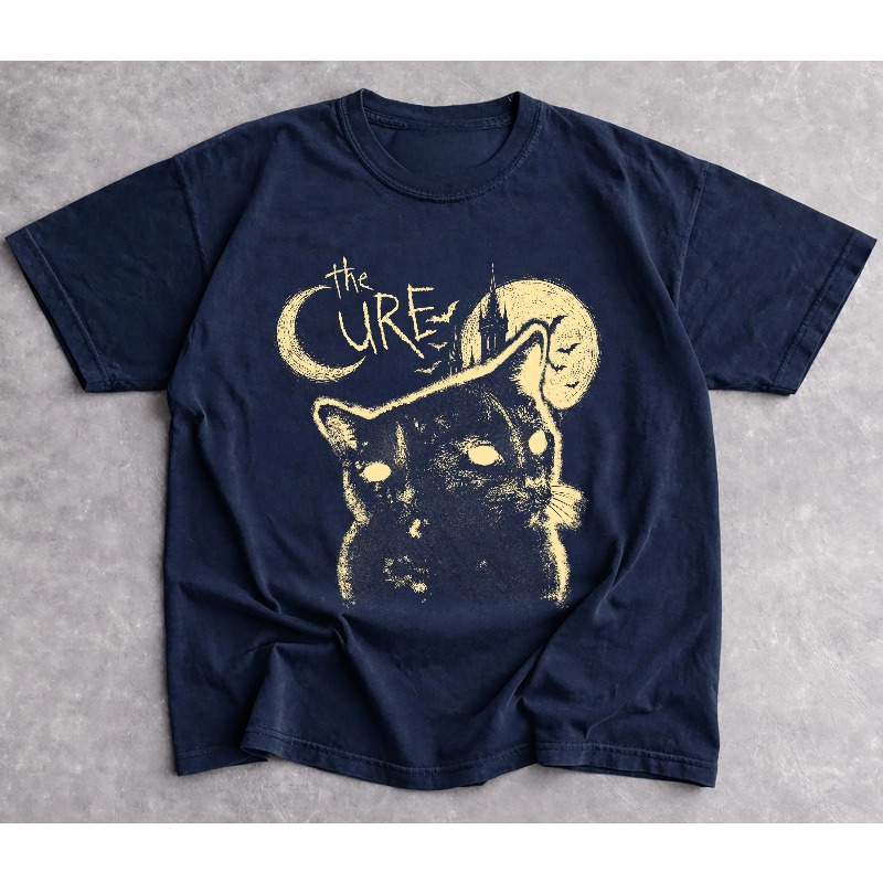 Camiseta com estampa de gato d - Women'S Fashion From The 90S avaliação e preço