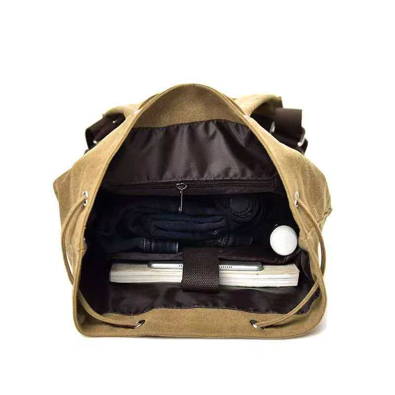 2026 mochila de lona com alças - Women'S Fashion Backpack avaliação e preço