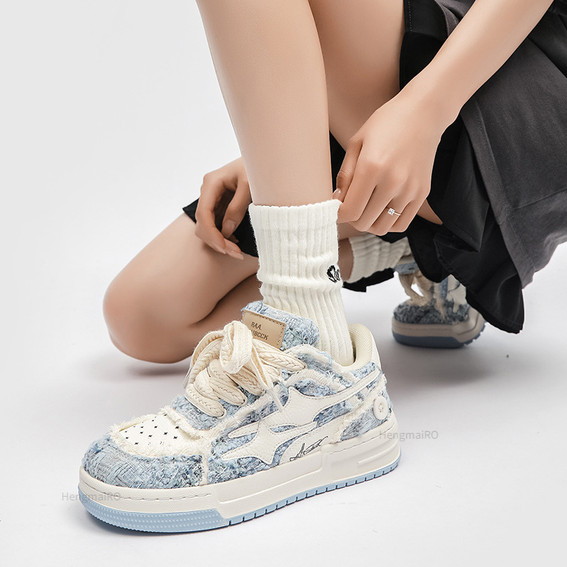 Sapatos femininos para homens  - Women'S Fashion Tennis Shoes avaliação e preço