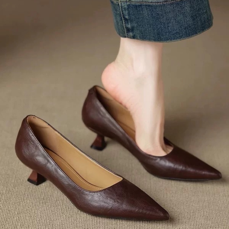 Simples stiletto único sapatos - Women Fashion Simple avaliação e preço