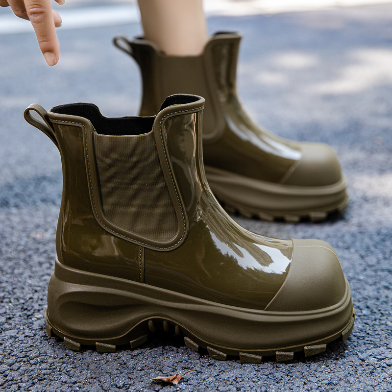 STRONGSHEN-Botas de chuva impe - Women'S Fashion Rain Boots avaliação e preço