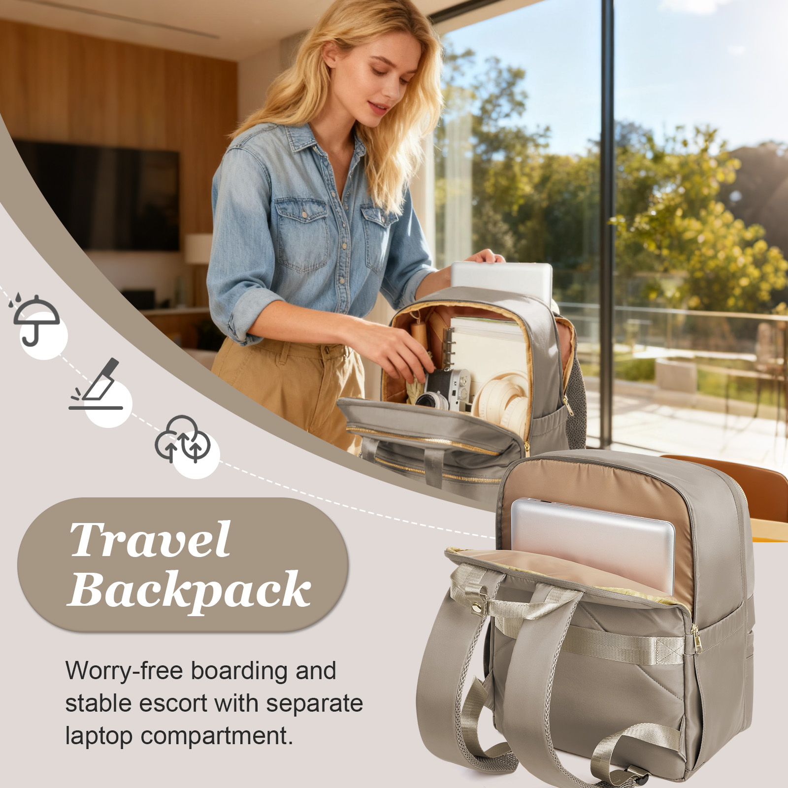 Ryanair 40x30x20 mochila de vi - Women'S Fashion Backpack avaliação e preço
