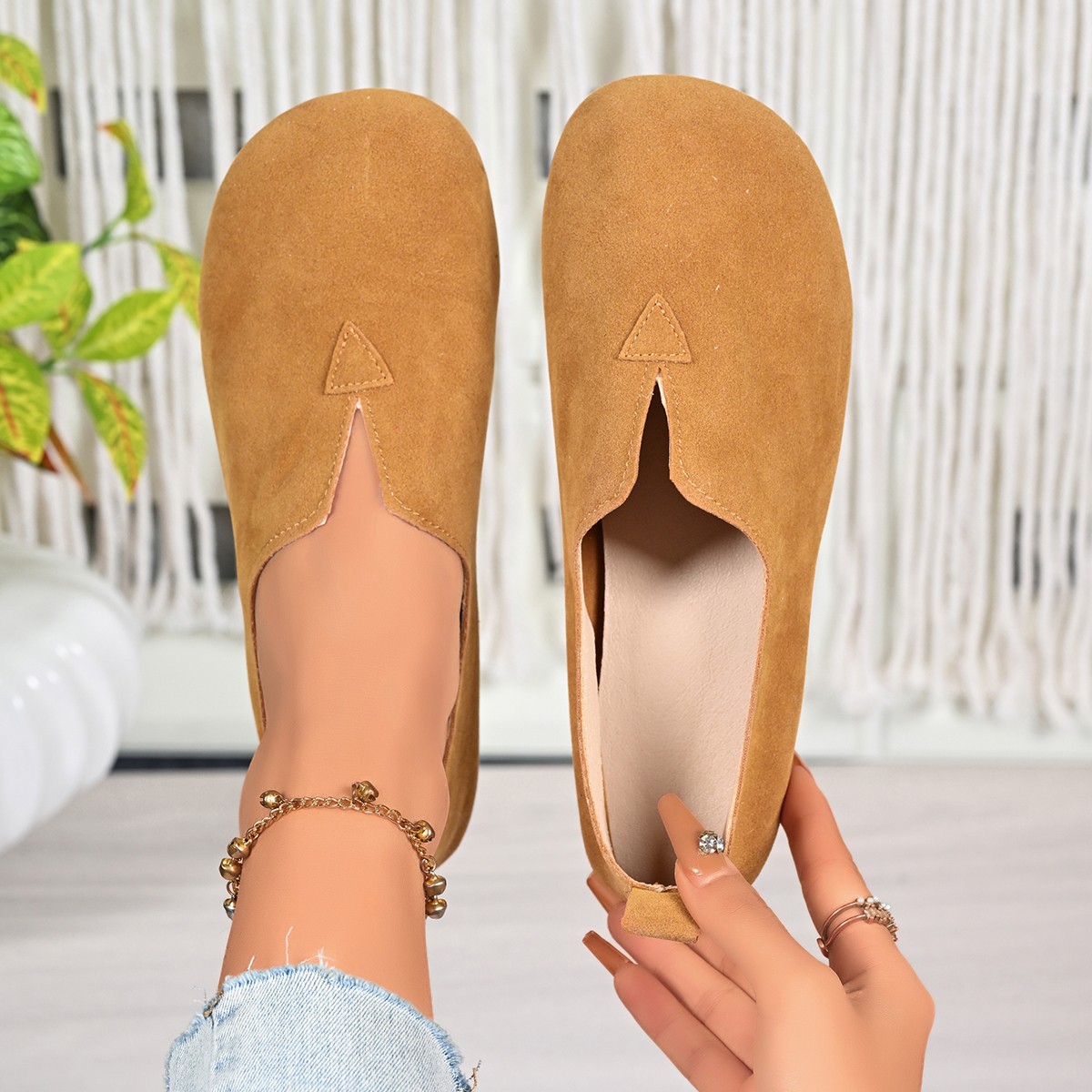 Sapatos femininos baixos, slip - Women'S Fashion Quick Delivery avaliação e preço