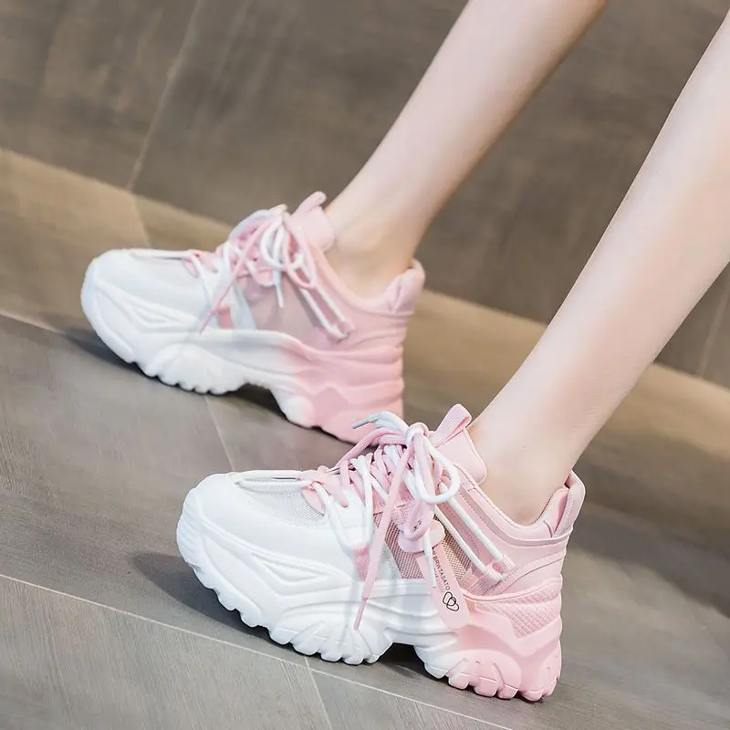 Tênis Feminino Casual Platafor - Women'S Fashion Tennis Shoes avaliação e preço