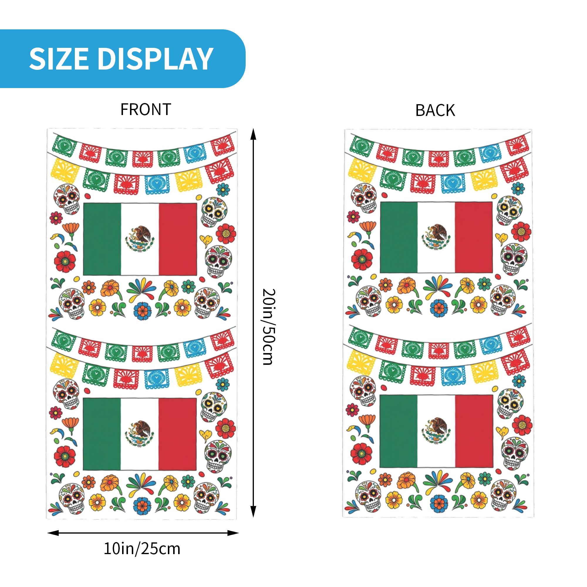 Bandeira mexicana, um símbolo  - Women Fashion History avaliação e preço