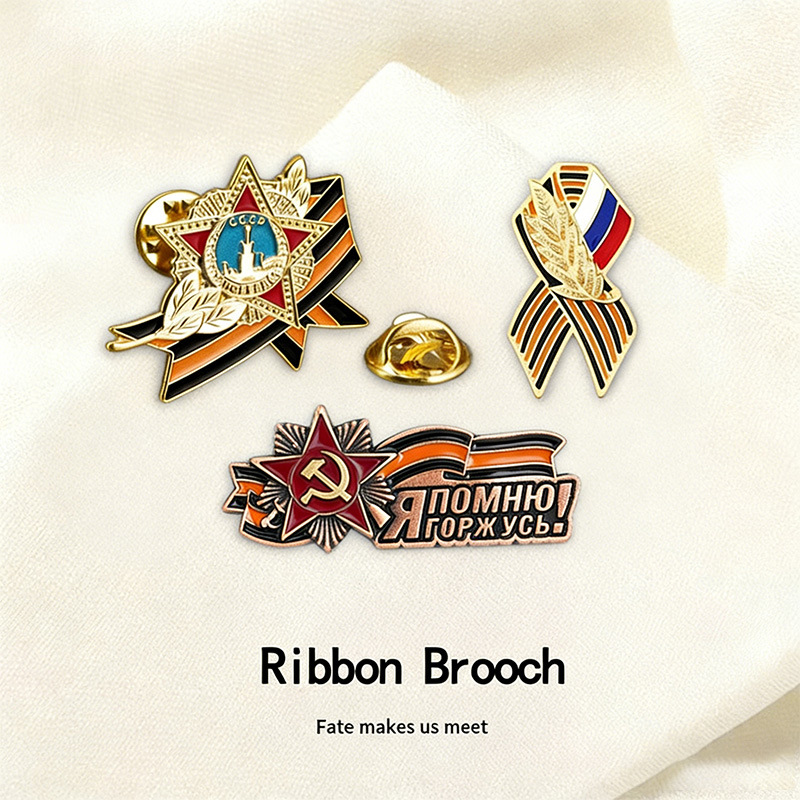 Broche de Corsage com Bandeira - Women Fashion History avaliação e preço