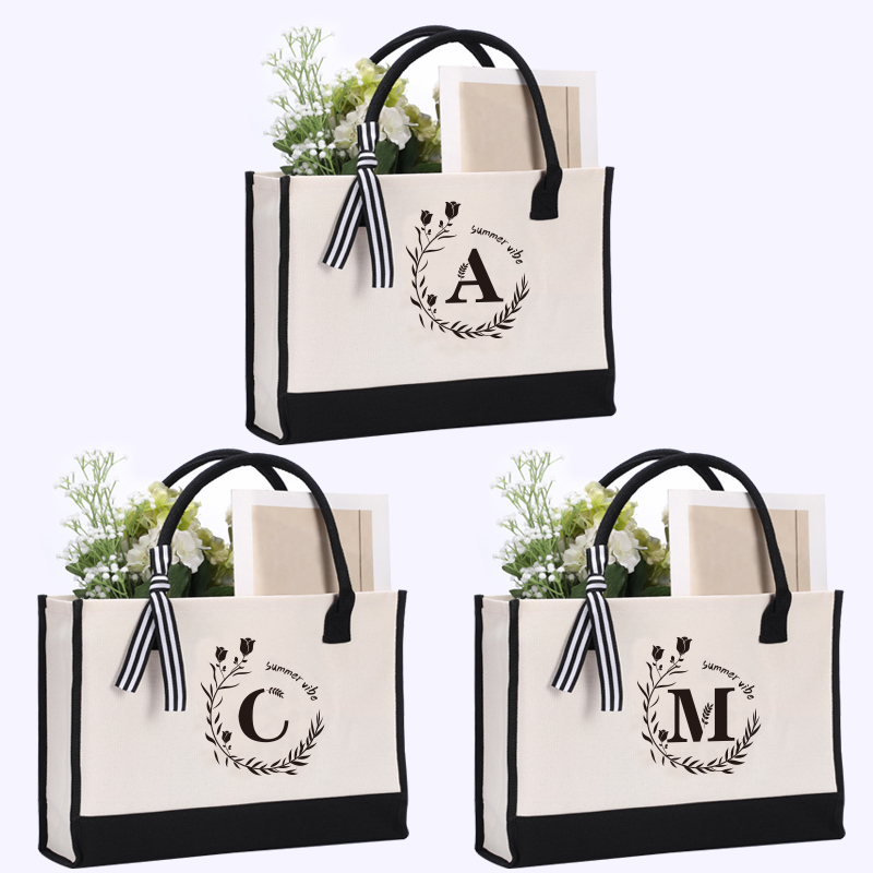 Bolsa tote de couro com estamp - Canvas Tote Bag avaliação e preço