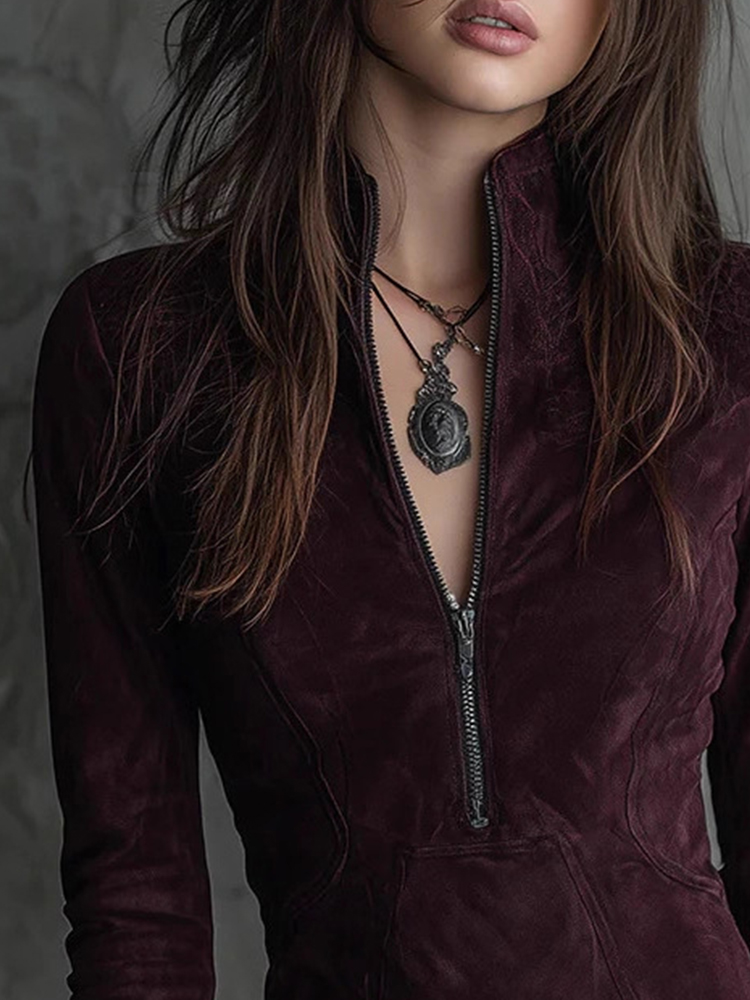 2026 meio zip-up gola magro mi - Women'S Fashion Quarter Zip avaliação e preço