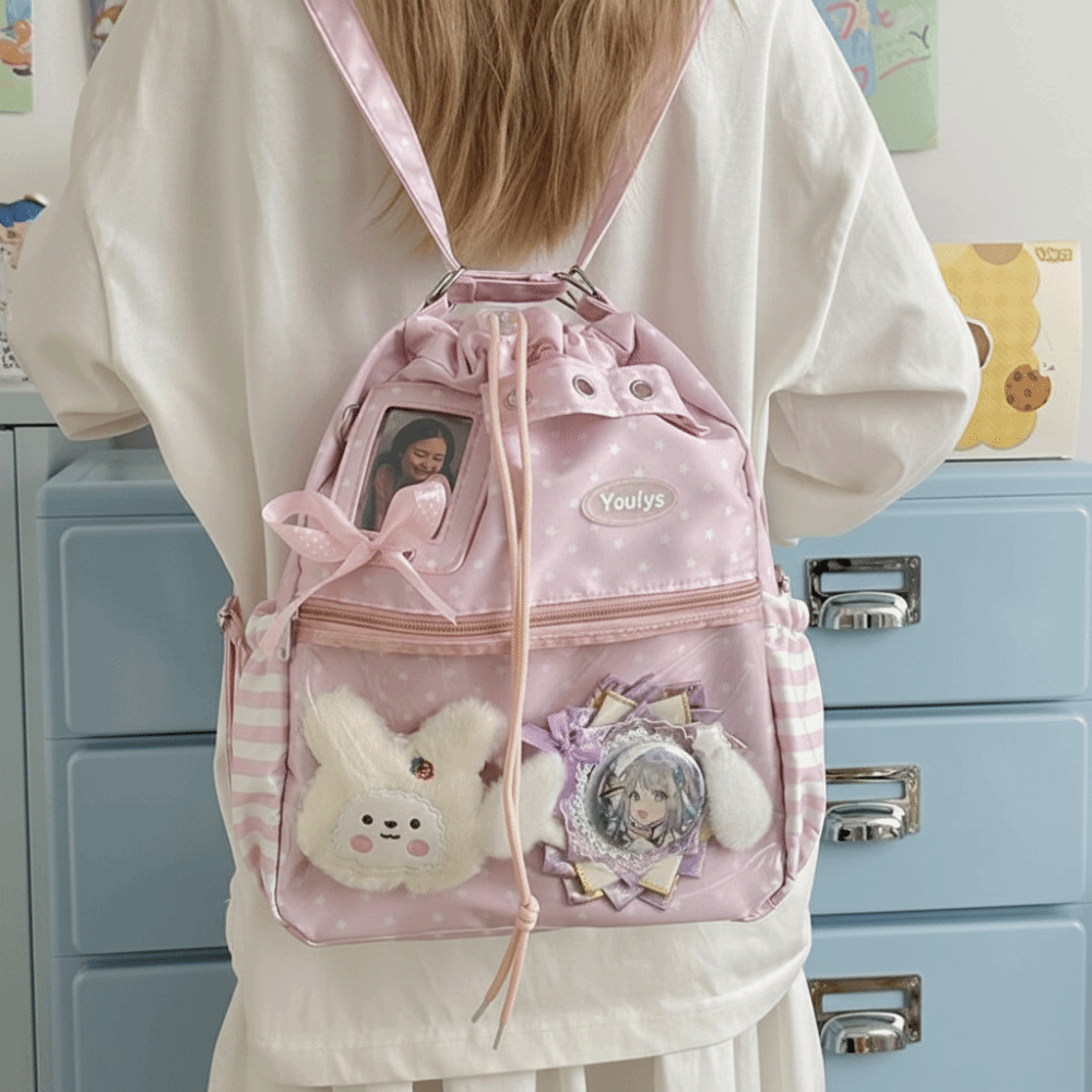 Mochila Ita com Estampa de Bol - Canvas Tote Bag avaliação e preço