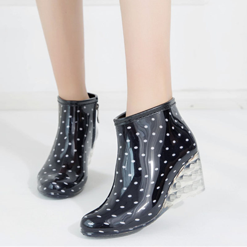Botas de chuva femininas à pro - Women'S Fashion Rain Boots avaliação e preço