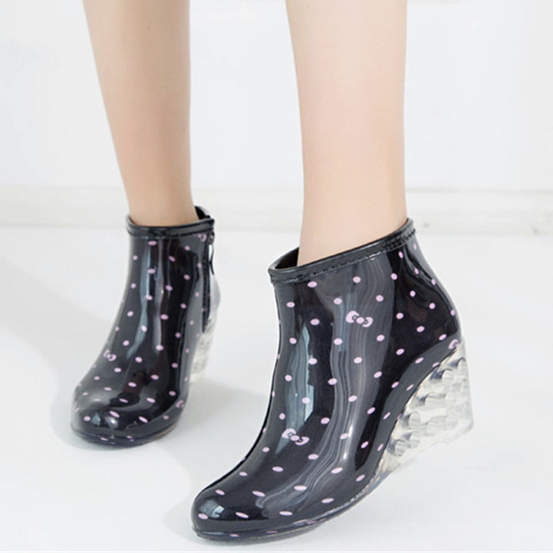 Botas de chuva femininas à pro - Women'S Fashion Rain Boots avaliação e preço