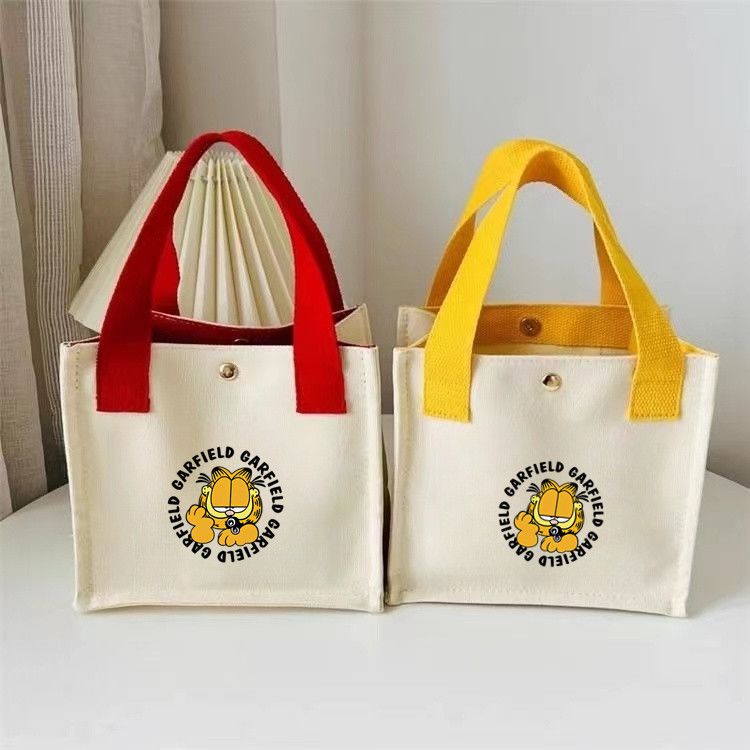 Bolsa de lona Garfield, desenh - Canvas Tote Bag avaliação e preço