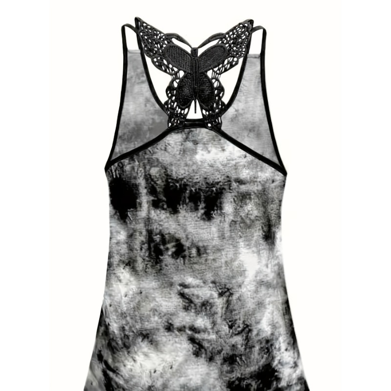 Plus size 1xl-5xl impressão re - Women Fashion Vest avaliação e preço