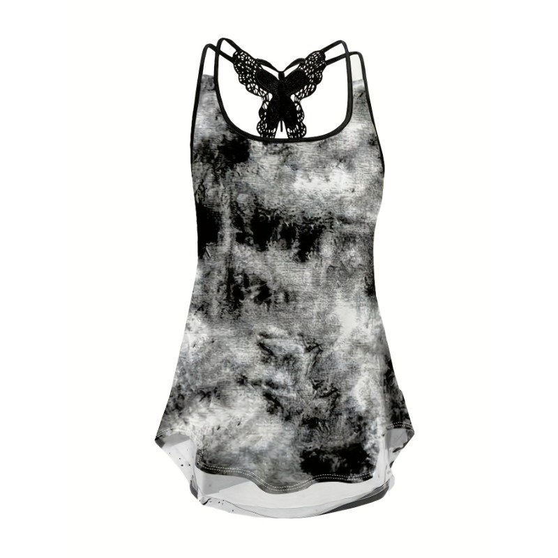 Plus size 1xl-5xl impressão re - Women Fashion Vest avaliação e preço