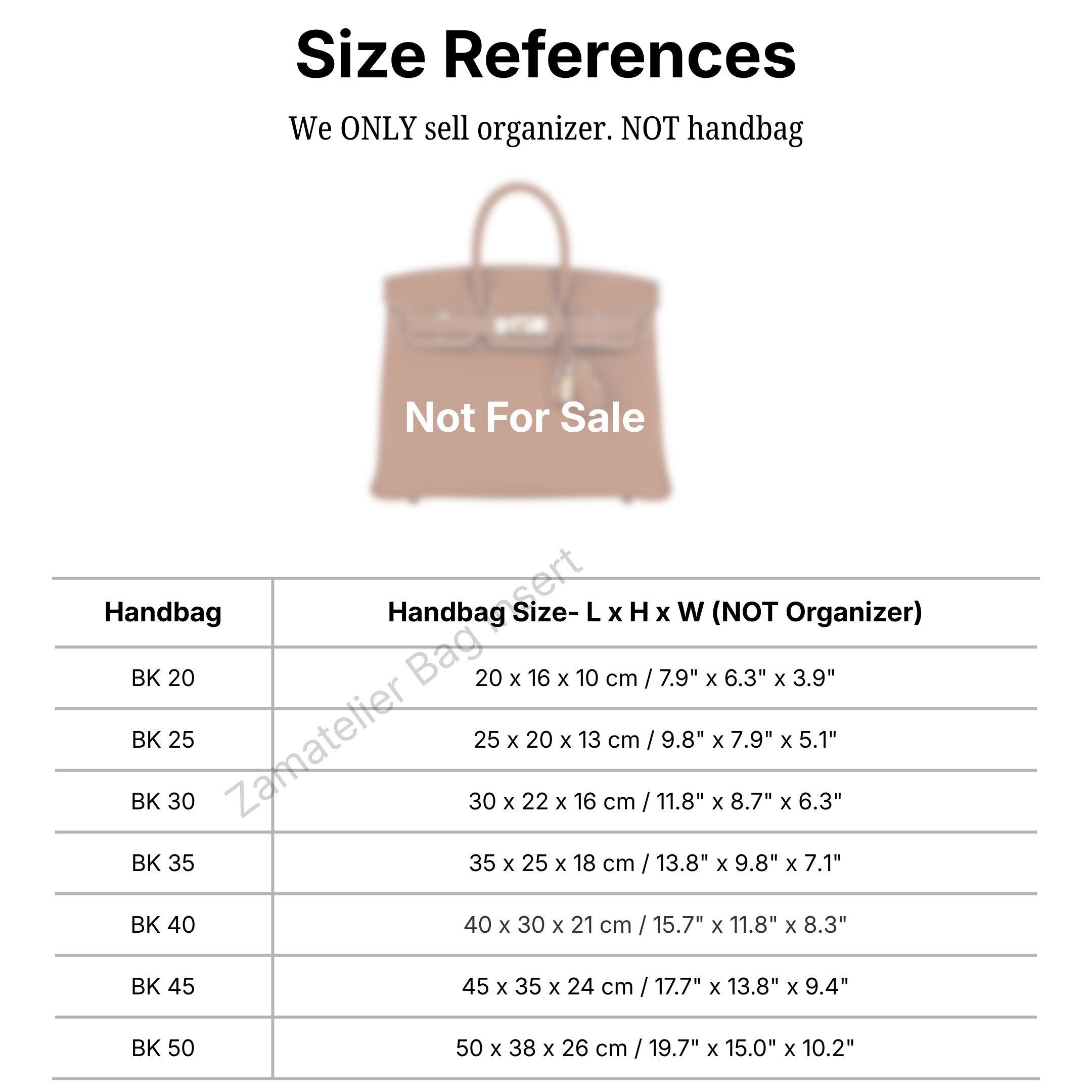 Organizador de Bolsa Personali - Women'S Fashion Trends avaliação e preço