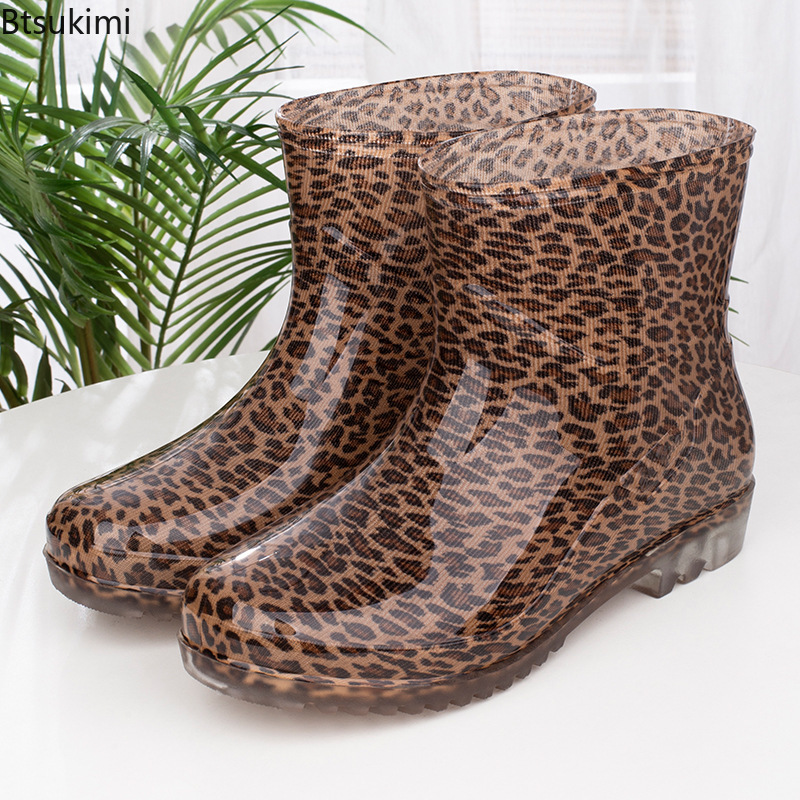 Botas de Chuva Femininas Imper - Women'S Fashion Rain Boots avaliação e preço