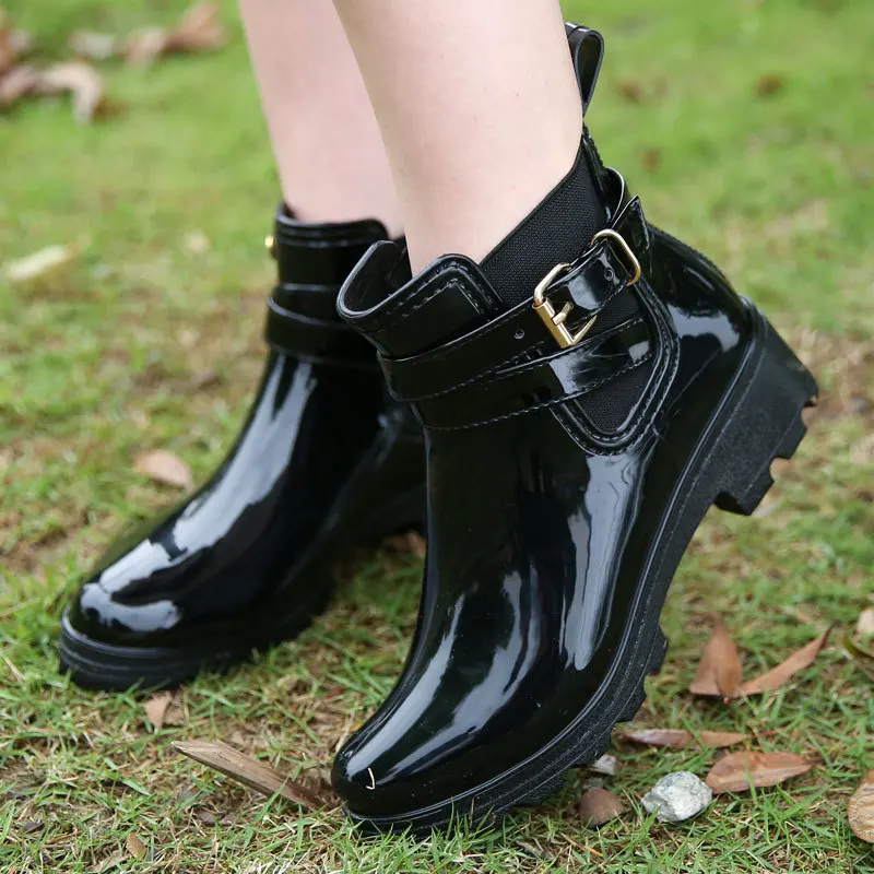 Sapatos femininos moda à prova - Women'S Fashion Rain Boots avaliação e preço