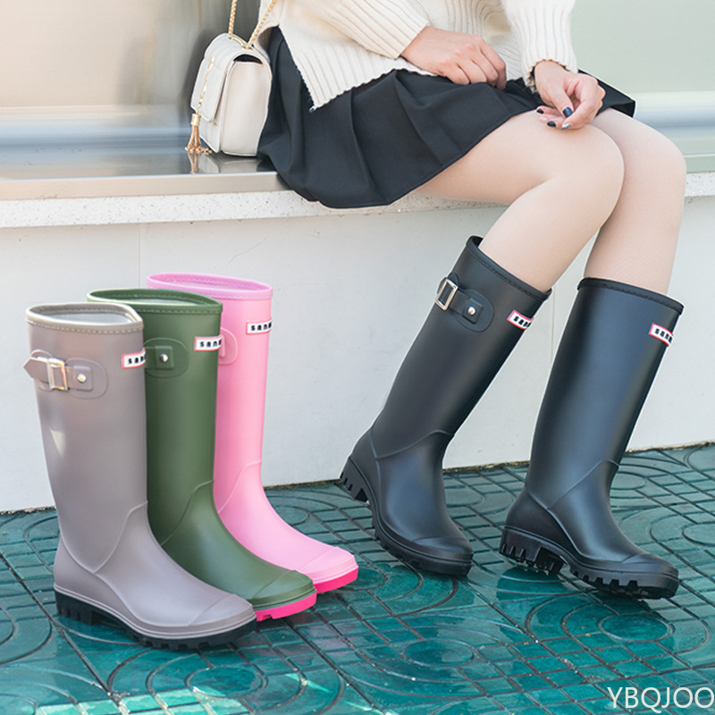 Botas de chuva impermeáveis de - Women'S Fashion Rain Boots avaliação e preço