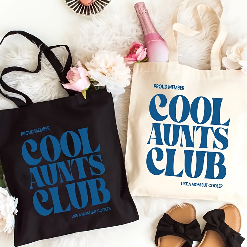 Bolsa Tote Cool Aunts Club par - Canvas Tote Bag avaliação e preço